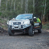 Ironman Polished Alloy Bull Bar for Toyota Hilux N80 05/2018 to 07/2020