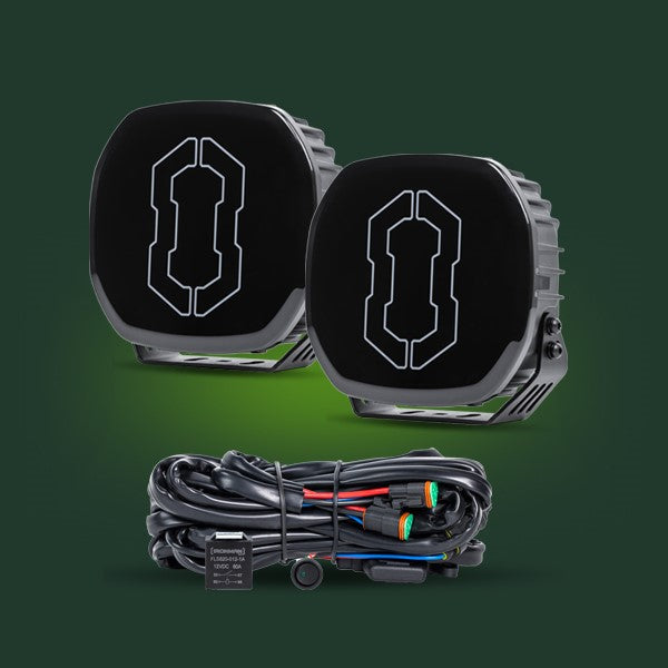 Ironman  7" Scope NEO LED Driving Lights bundle