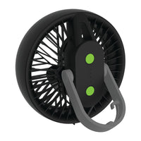 Ironman Rechargeable Tent Fan with LED Light