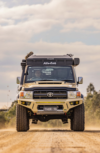 Ironman 4x4 Raid Bull bar for Toyota Landcruiser 76/78/79 Series Dual Cab 2012 to 2023