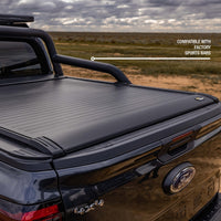 Ironman Slide Away Roll Up Hard Tonneau Cover for Ford Next Gen Ranger