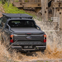 Ironman Slide Away Roll Up Hard Tonneau Cover for Ford Next Gen Ranger