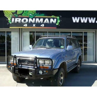 Ironman 4x4 Commercial Deluxe Bull bar for Toyota Landcruiser 80 Series 1990 to 1998
