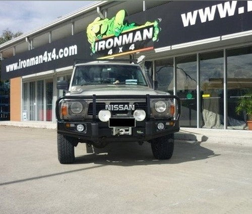 Ironman 4x4 Commercial Deluxe Bull bar for Nissan Patrol GQ 1987 to 1997