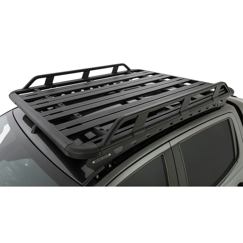 Rhino-Rack Pioneer Tradie (1528 x 1236mm) with Backbone for Ford PX Ranger Wildtrak (With Roof Rails) 2012+
