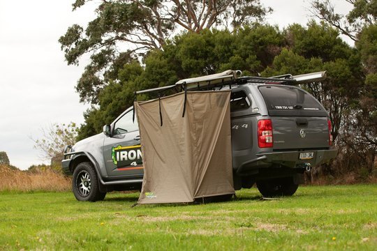 Ironman Instant Ensuite Shower Awning 1m x 1m
