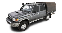Rhino-Rack Pioneer Tradie with Backbone for Toyota Landcruiser 79 Series Dual Cab 2007+