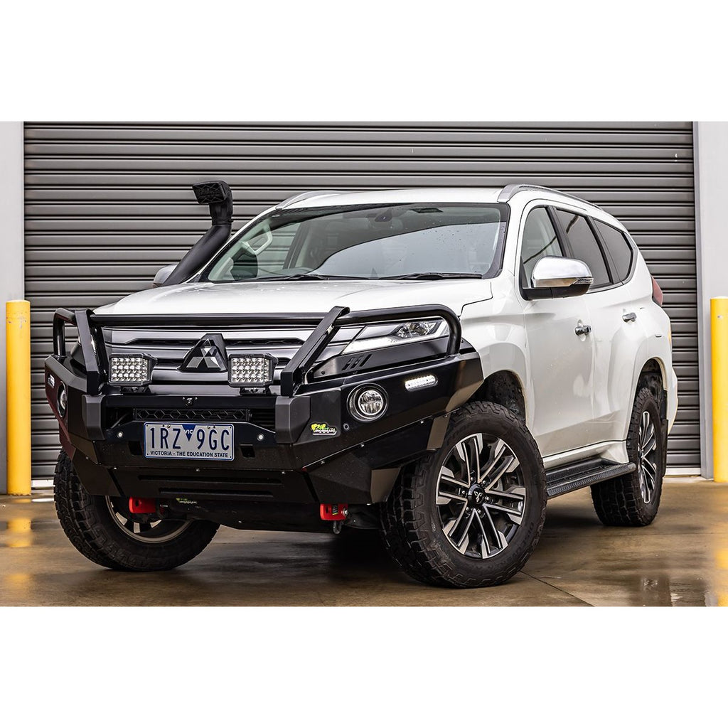 Ironman 4x4 Commercial Deluxe Bull bar for Mitsubishi Pajero Sport QF 07/2019 to 2024