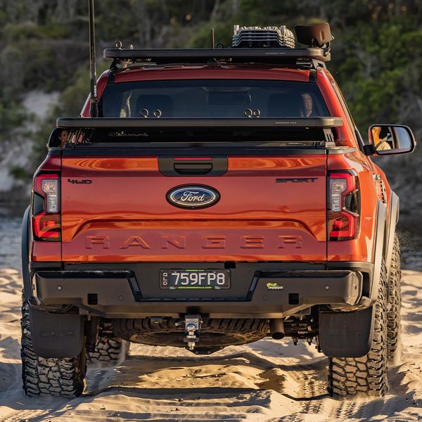 Ford Ranger Rear Tow Ironman Rear Protection Tow bar for Ford Ranger Next Gen 2022+ – Melton 4WD