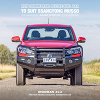 Ironman 4x4 Commercial Deluxe Bull bar for Ssangyong Musso 2021+