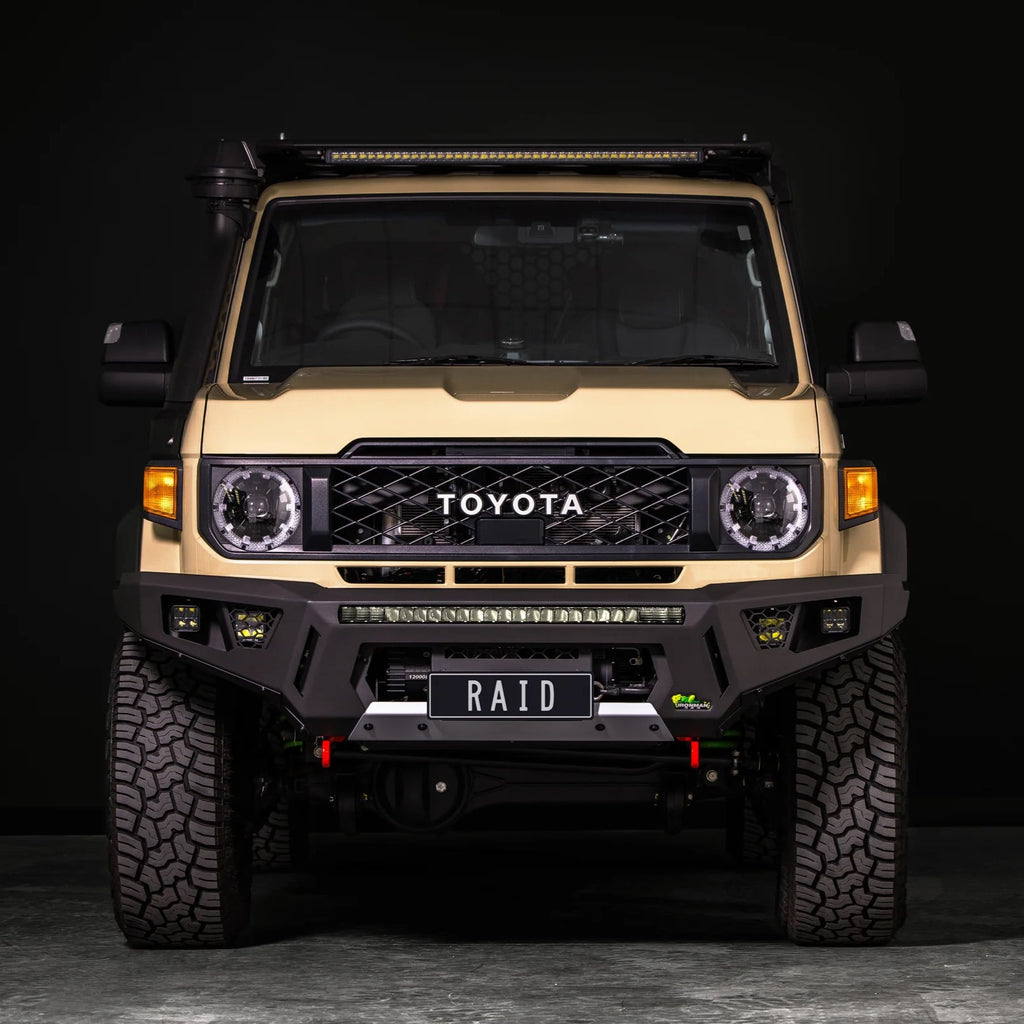 Ironman 4x4 Raid Bull bar for Toyota Landcruiser 79 Series 2024+