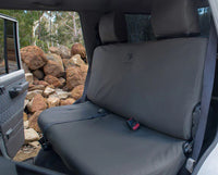 Black Duck Seat Covers for Toyota Landcuiser 79 Series Dual Cab 09/2016+