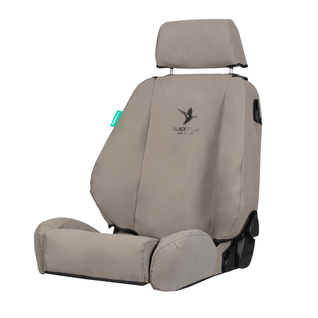 Black Duck Seat Covers for Toyota Landcuiser 79 Series Dual Cab 09/2016+