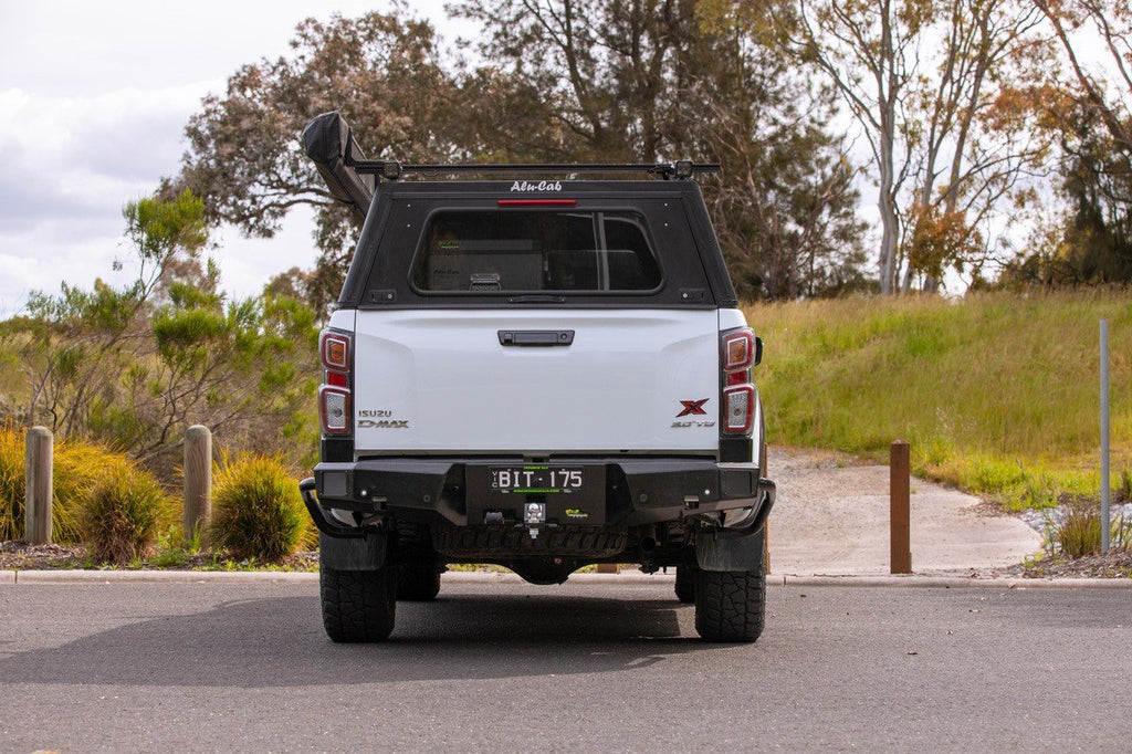 D Max Rear Bar Ironman Rear Bar Protection Towbar for Isuzu D-Max 2019 to 2022 ...