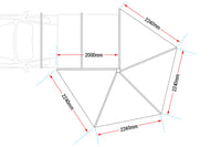 Ironman Deltawing 270˚ Awning XTR-71 (Free Standing)
