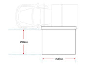 Ironman 4x4 Deltawing 90° Awning with LEDs (3 sizes)