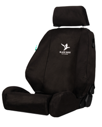 Black Duck Seat Covers for Toyota Hilux 07/2015 to 2023