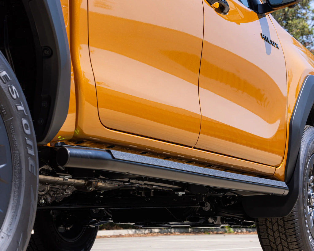 Ironman Premium Steel Side Steps & Optional Rails for Toyota Hilux 2026+