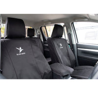 Black Duck Seat Covers for Toyota Hilux 07/2015 to 2023