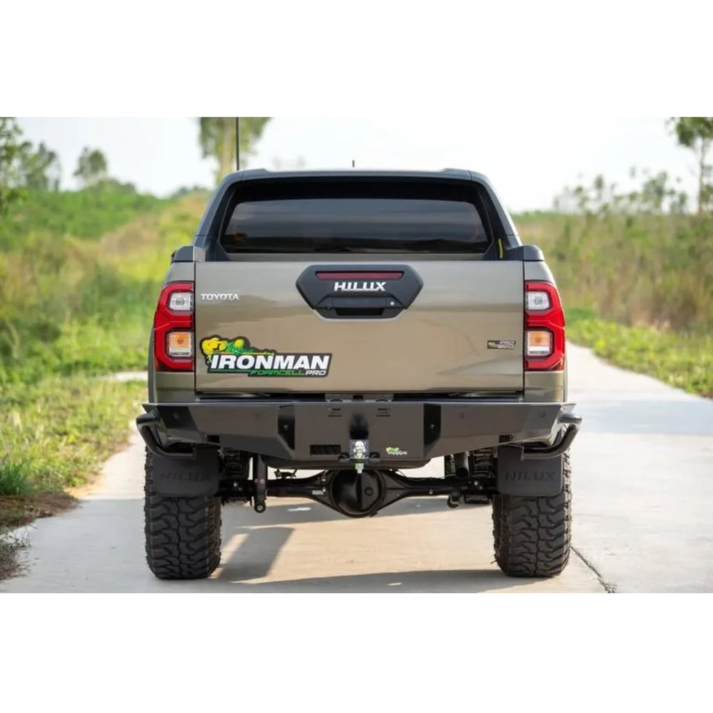 Ironman Rear Bar Protection Towbar for Toyota Hilux 2015+