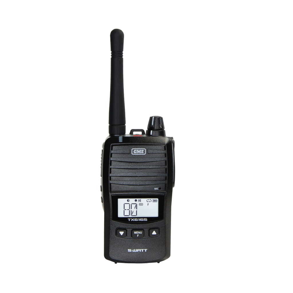 GME TX6165X 5/1 Watt Handheld UHF CB Radio