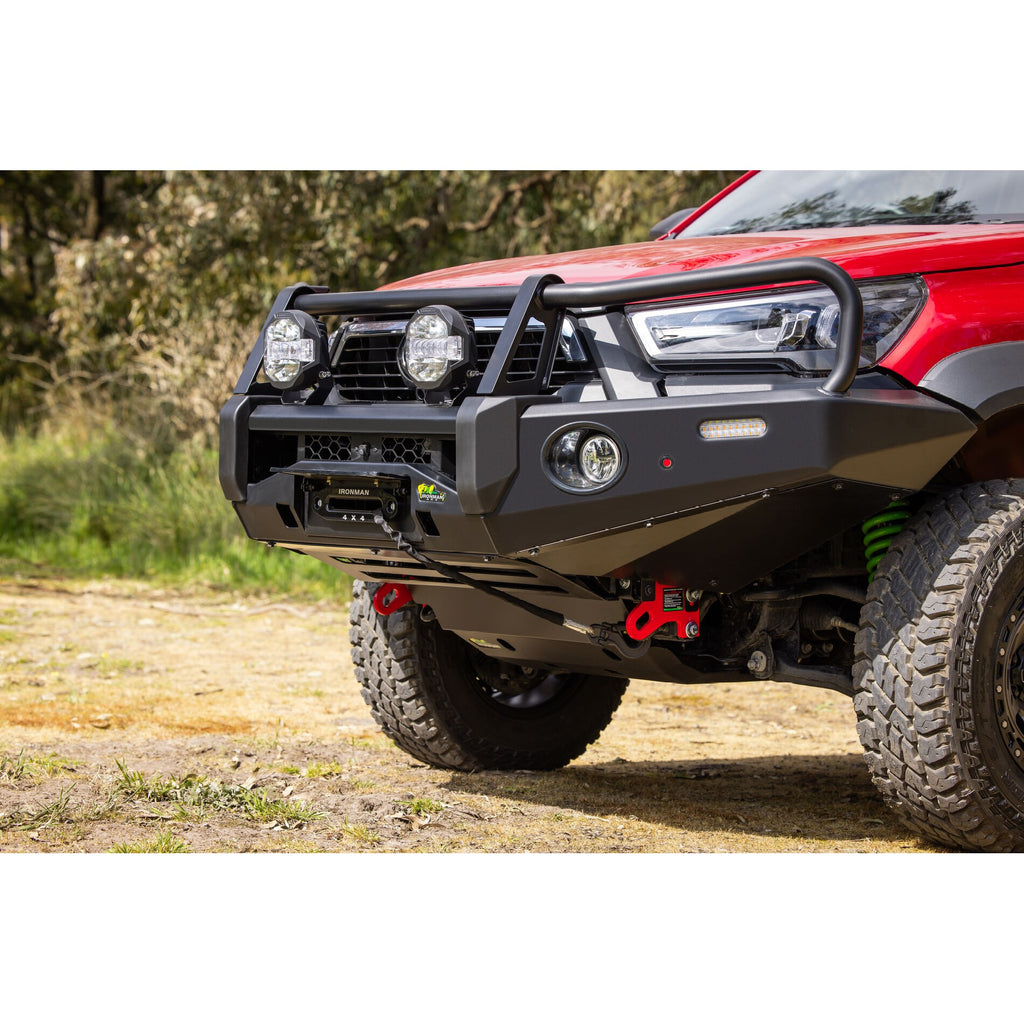 Ironman Commercial Deluxe Bull bar for Toyota Hilux Rogue 2023 ...