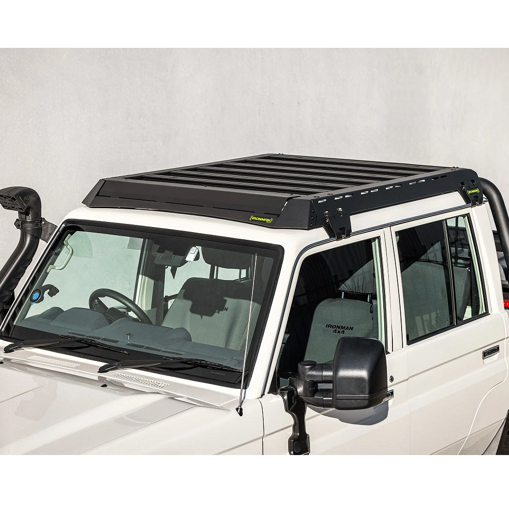 Ironman 4x4 Raid Roof Rack Toyota Landcruiser 79 Series Dual Cab 2012+