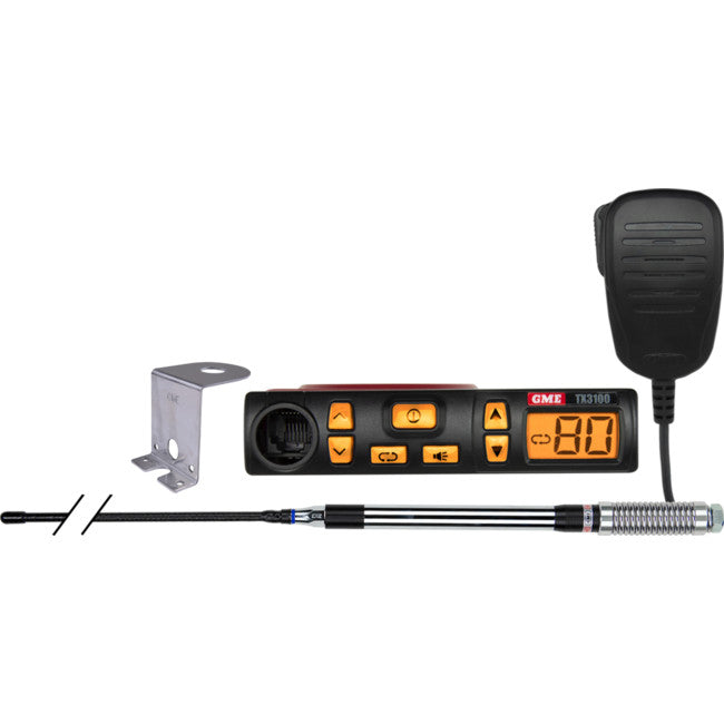 GME TX3100VP Super Compact UHF CB Radio Starter Kit