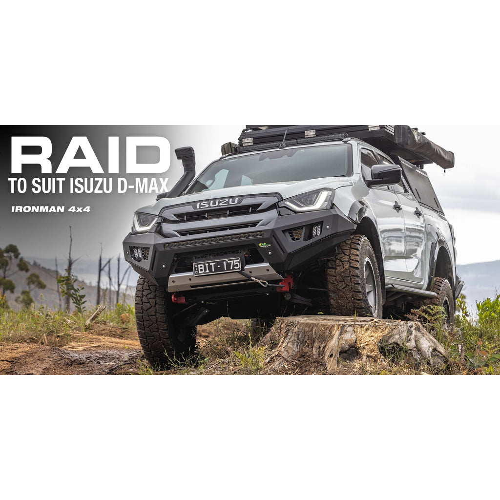 Ironman 4x4 RAID Bull bar for Isuzu D-Max 08/2019 to 2024 – Melton 4WD