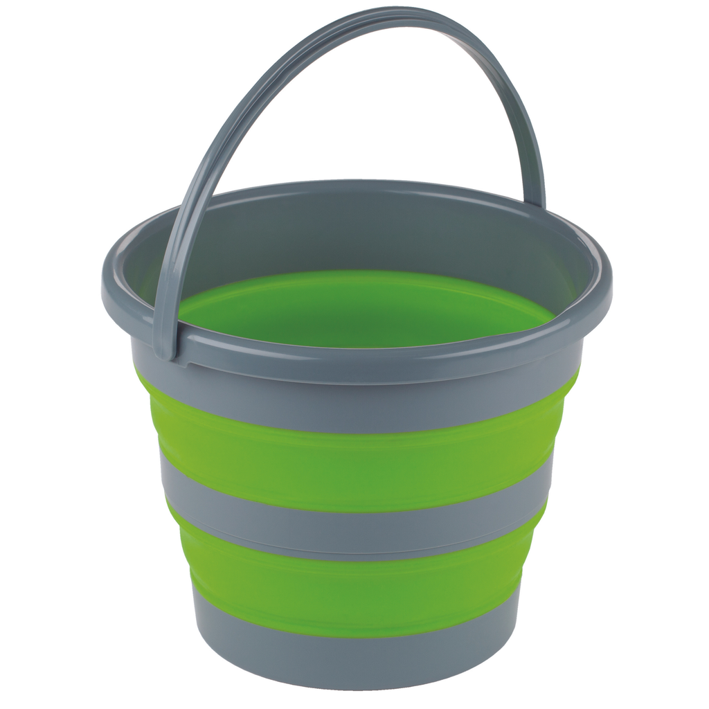 Ironman Camp Kitchen Collapsible Bucket with Handle 10L