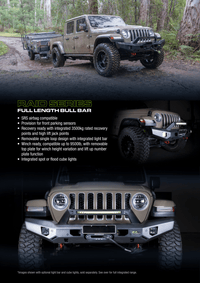 Ironman 4x4 RAID SERIES Bull Bar for Jeep JL Wrangler & JT Gladiator