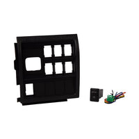 LightForce Replacement Switch Fascia for Toyota Landcruiser 200 series - Black