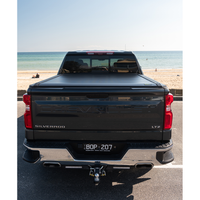 Ironman Slide Away Roll Up Hard Tonneau Cover for Chevrolet Silverado 1500 2019+