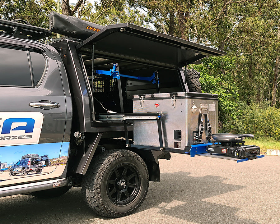 MSA 4x4 DS45 Fridge Drop Slide with Table