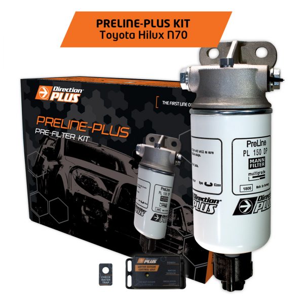 Direction Plus PRELINE-PLUS Pre-Filter for Toyota Hilux N70 2004 to 2015