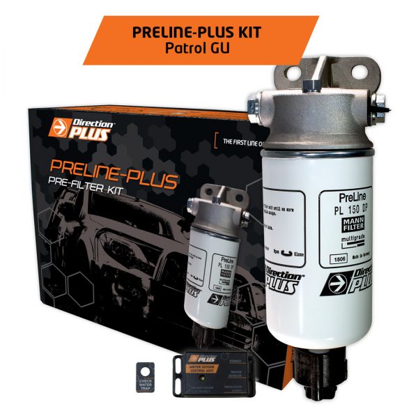 Direction Plus PRELINE-PLUS Pre-Filter for Nissan GU Patrol ZD30 2006 to 2018