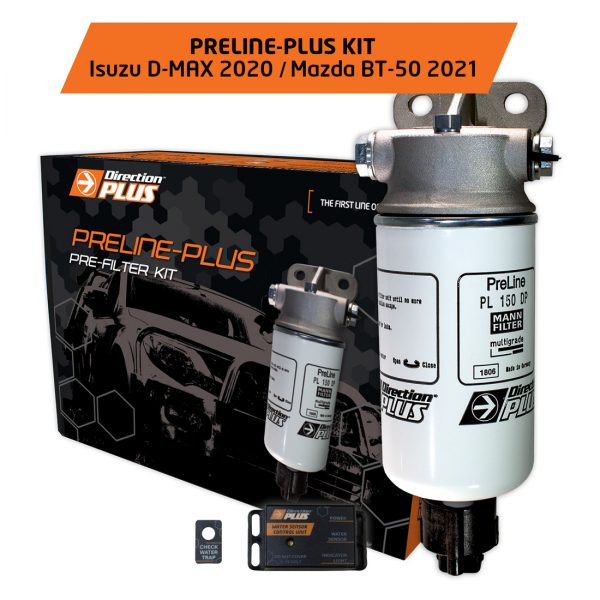 Direction Plus PRELINE-PLUS Pre-Filter for Isuzu DMAX & Mazda BT50 2020+