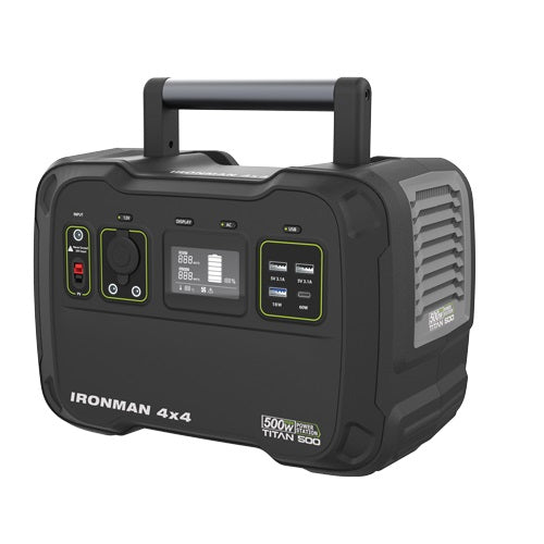 Ironman Titan 500 Portable 51AH Lithium Power Station