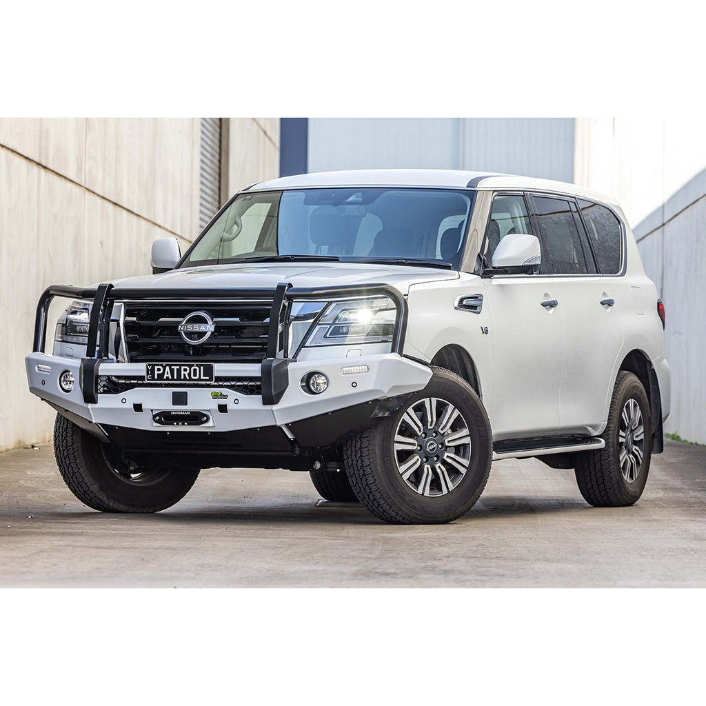 Nissan patrol deals bull bar y62