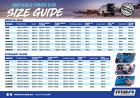 MSA 4x4 DS40 Fridge Drop Slide