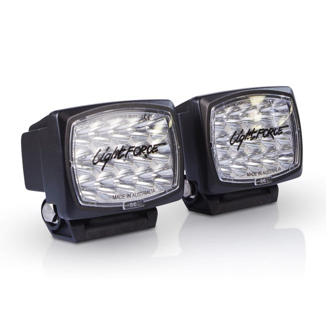 LightForce Striker Pro Edition LED Driving Light - Twin Pack