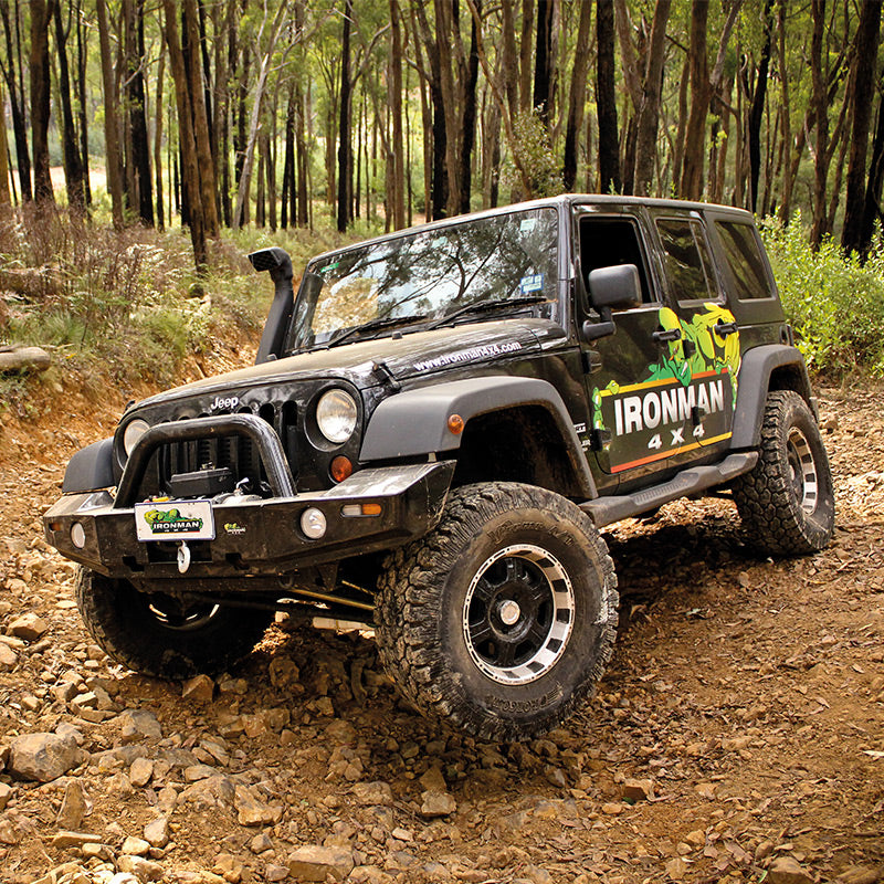 Ironman 4x4 Commercial Deluxe Bull bar for Jeep JK Wrangler 2007 to 2018