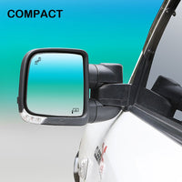 Clearview Towing Mirrors for Isuzu MUX 2014 to 2019