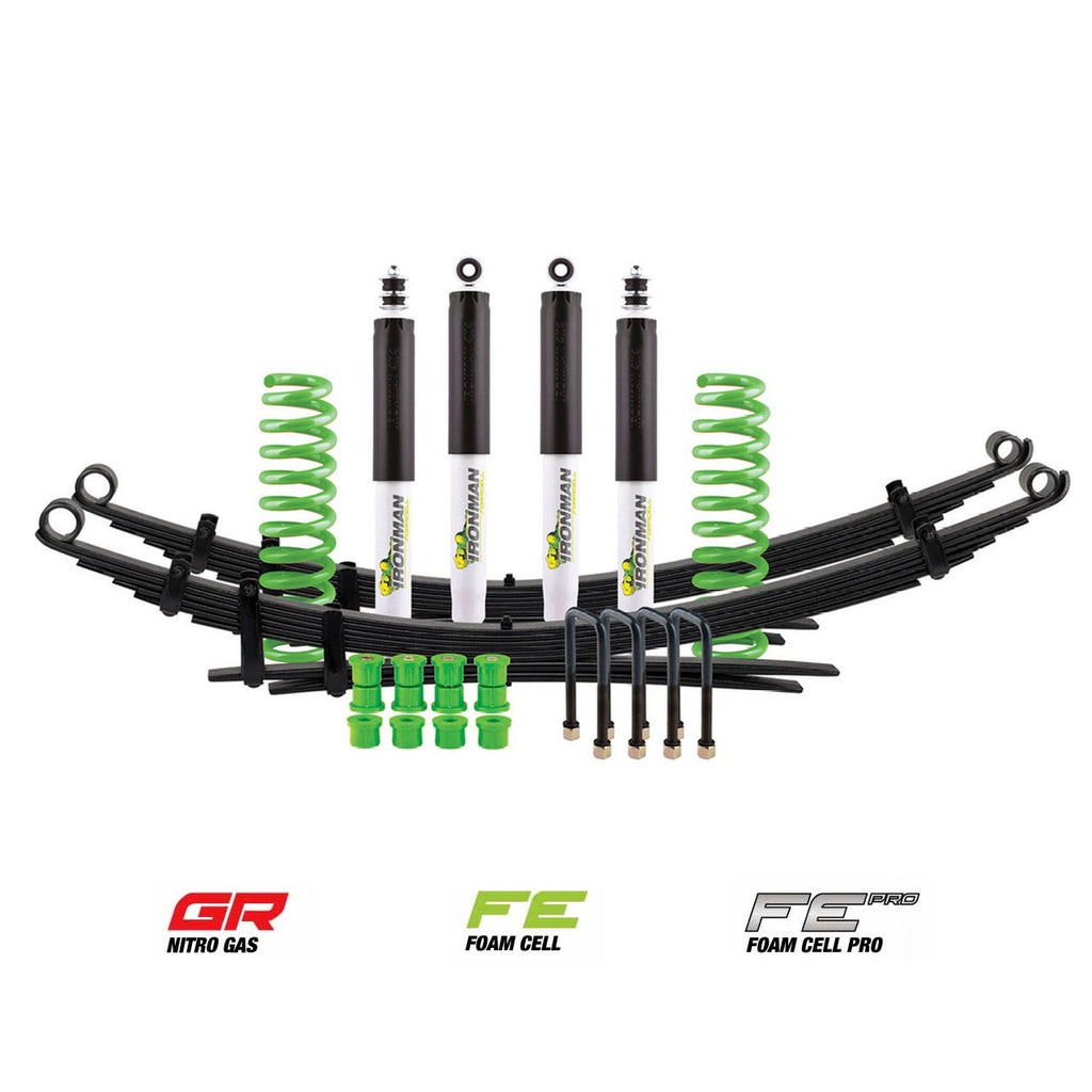 Ironman Suspension 2" Lift Kit for Nissan GQ GU Patrol Ute (Coil/Leaf)