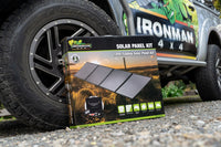Ironman 120W Portable Solar Panel Kit